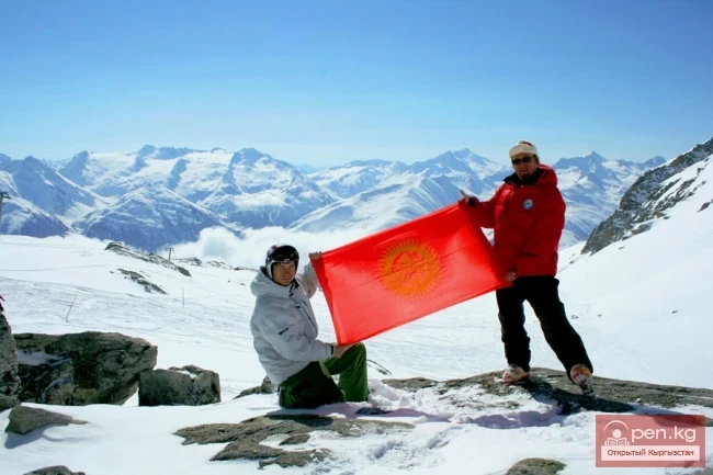 Mountains and Glaciers of Kyrgyzstan