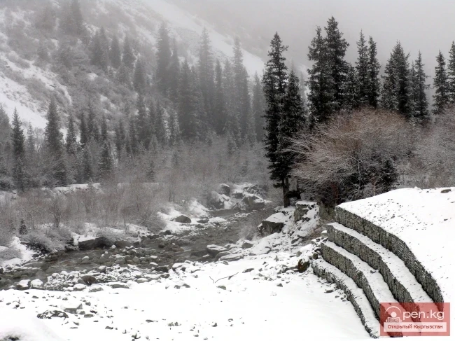 Winter in Kyrgyzstan