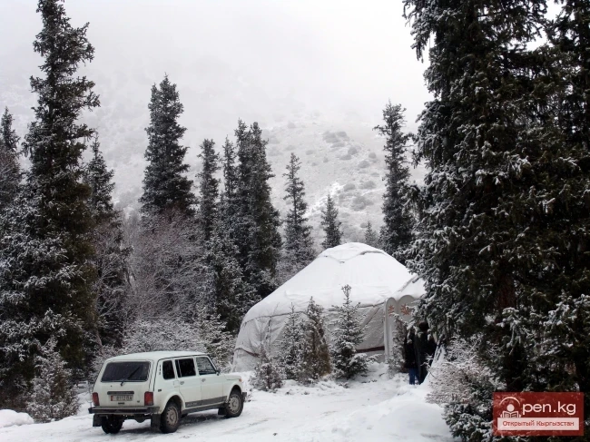 Winter in Kyrgyzstan