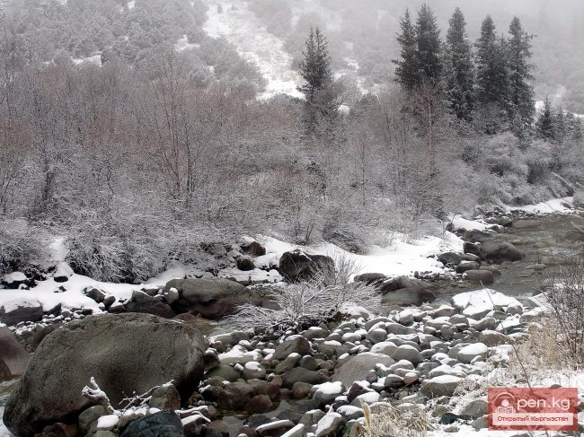 Winter in Kyrgyzstan