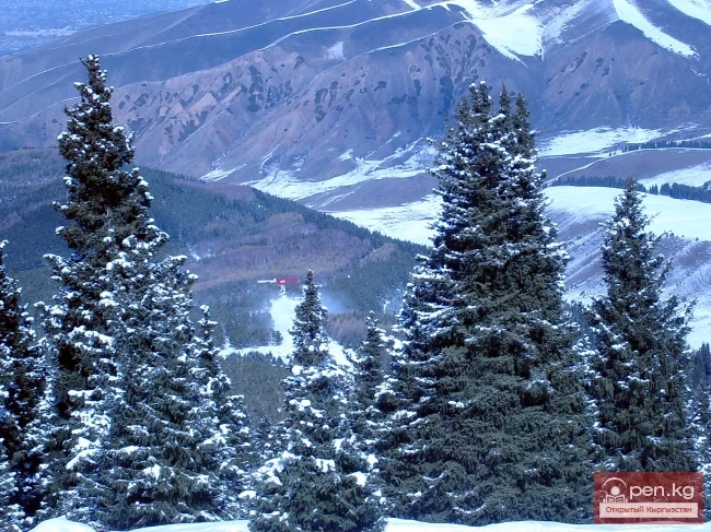 Winter in Kyrgyzstan