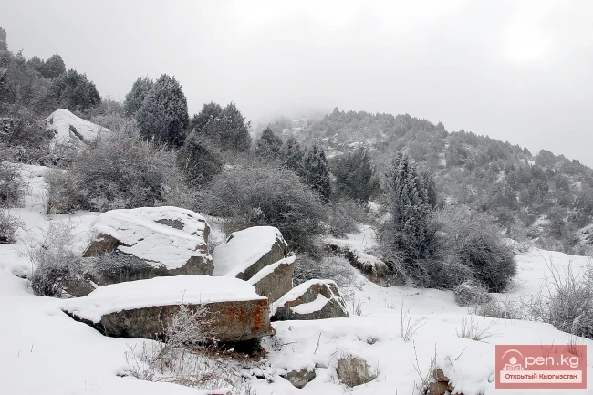 Winter in Kyrgyzstan