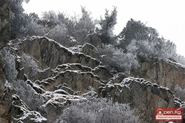 Winter in Kyrgyzstan