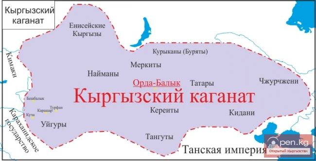 The Territory of the Kyrgyz in the VI—XVIII Centuries