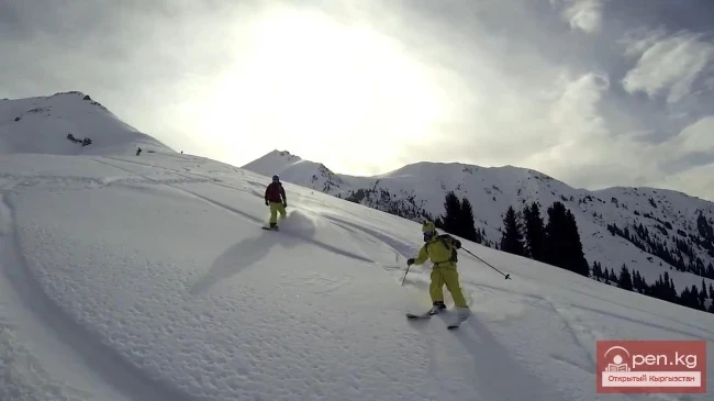 Karakol.Terskey Ala-Too. Каракол. Терскей Ала-Тоо.  Бэккантри и фрирайд в Киргизии.