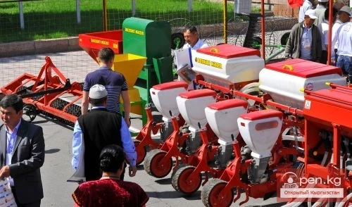 The international agro-industrial exhibition 'Aiyl-Agro 2014' has started in Bishkek