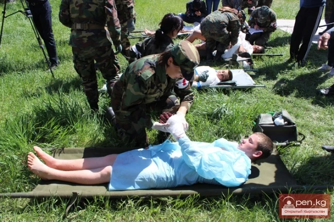 АКШ жана Кыргызстандын биргелешкен машыгуулары