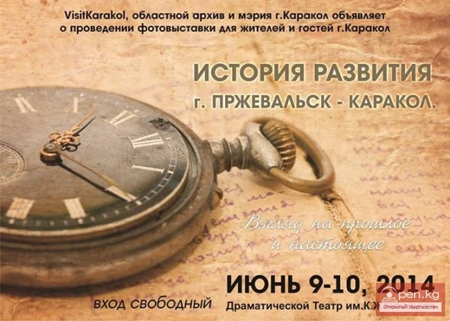 История развития г. Пржевальск - Каракол. Взгляд на прошлое и настоящее