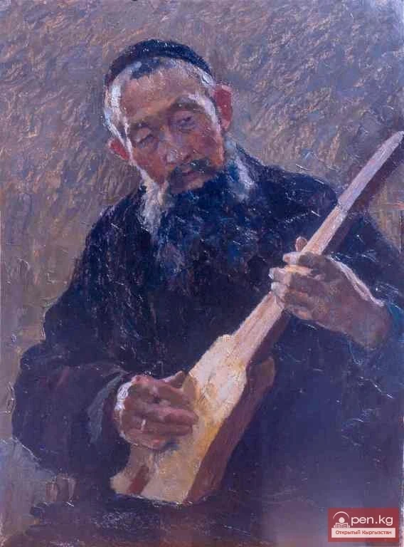 Живопись в киргизии - середины прошлого столетия