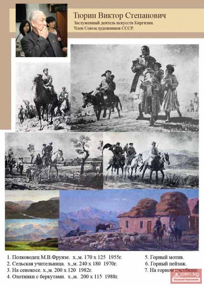 Painting in Kyrgyzstan - Mid-20th Century