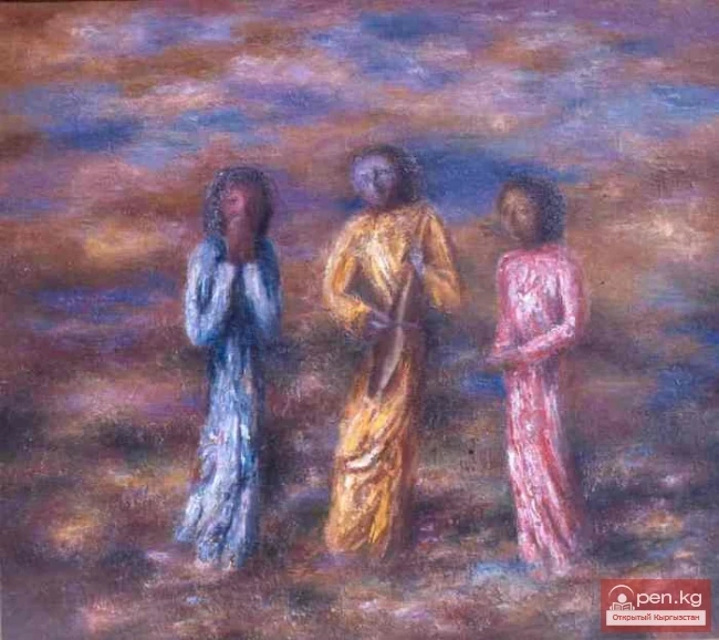 Станковая живопись  Сатара Айтиева