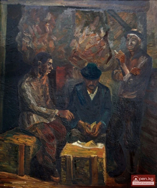 Thematic and Plot Painting of A. Asrankulov and A. Beyshenov