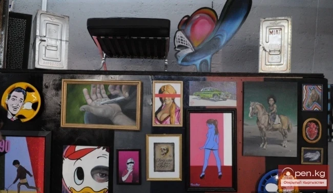 На выставке современного искусства кыргызов представили в новом образе