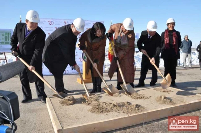 Объем валовой продукции строительства в 1 полугодии 2014 г.