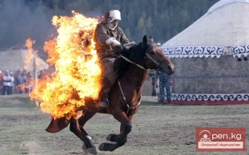 The photo from the I World Nomad Games became one of the most popular in New York.