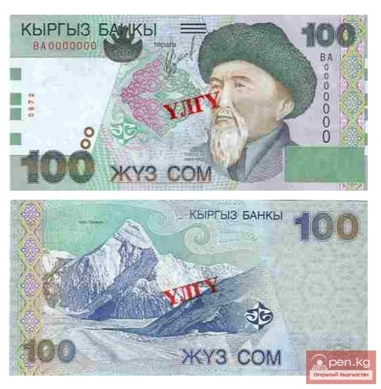 2002-жылдагы 100 сомдук банкнота