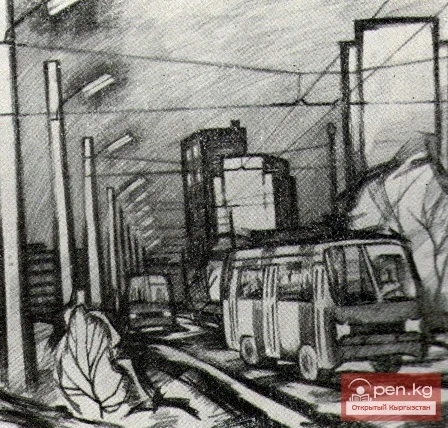 Natural and Compositional Drawing — The Focus of R. Nudel's Attention