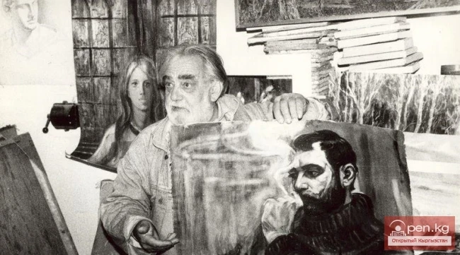 Illustrator of Works by Kyrgyz Writers Alexander Ivanovich Misyurev