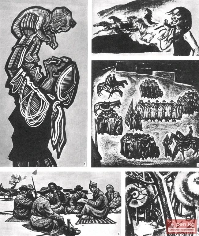 L. A. Ilyina is extraordinarily versatile in drawing.