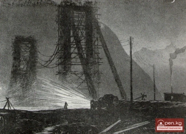 М. Оморкулов как акварелист и график