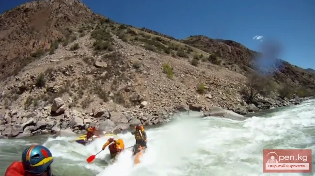 Водный поход по рекам Киргизии