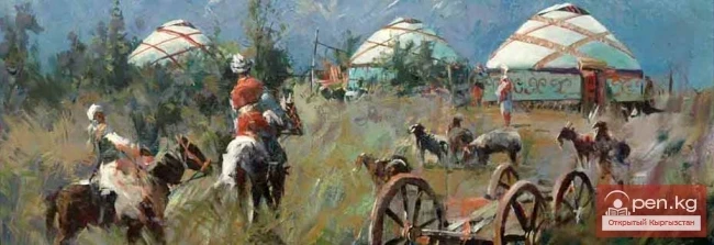 Эпос «МАНАС» -источник изучения этикета кыргызов