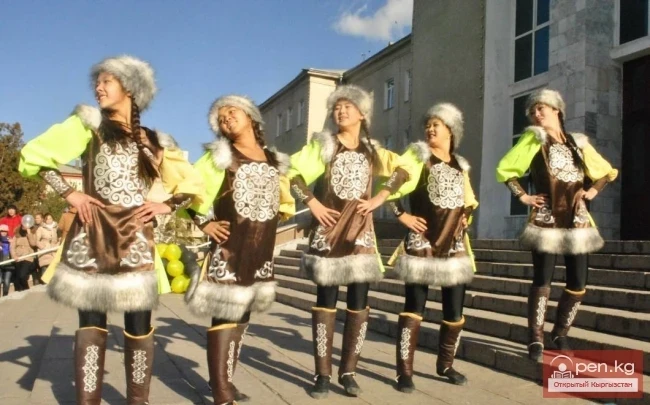Karakol Celebrates the 20th Anniversary of the State Emblem of Kyrgyzstan