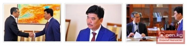 Маданий өзгөрүүлөр маданият, маалымат жана туризм министринин ичинде