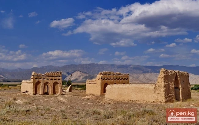 Kyrgyz mausoleums and domes