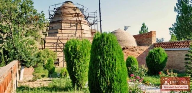 Kyrgyz mausoleums and domes