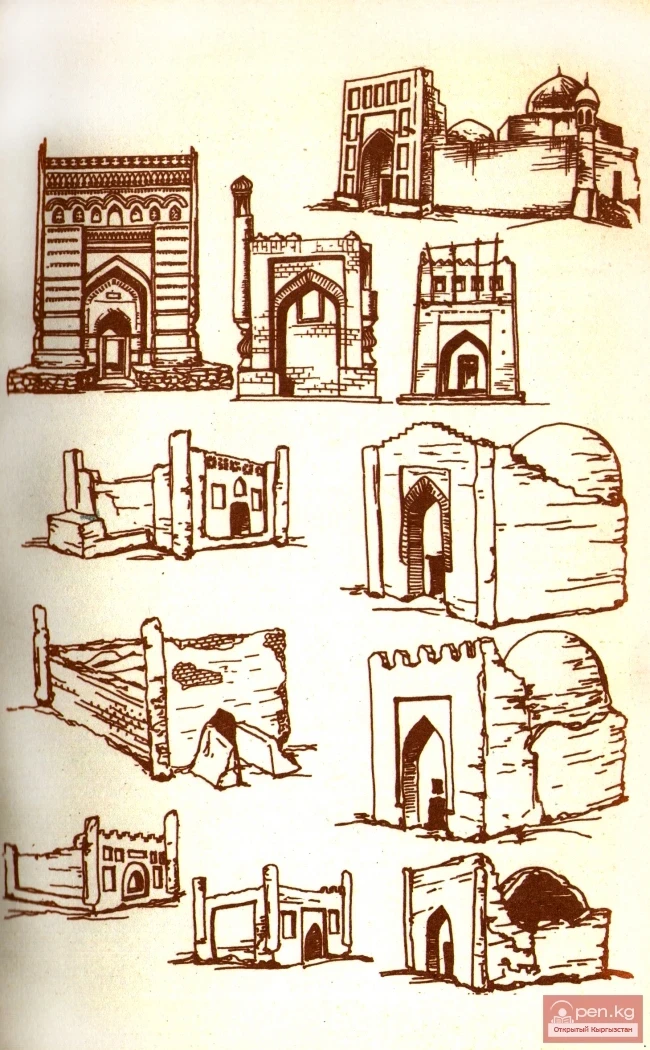 Кыргызские мавзолеи и гумбезы