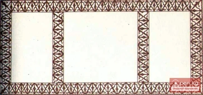 Арсланбоб мазарынын резьба эшигинин орнаменти