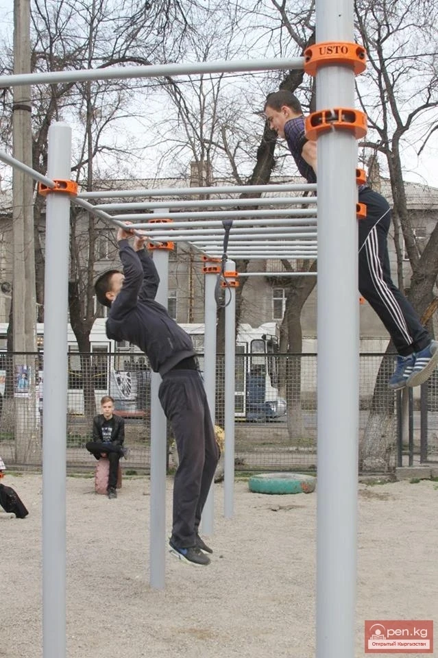 Sports ground for Street Workout