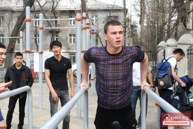 Sports ground for Street Workout