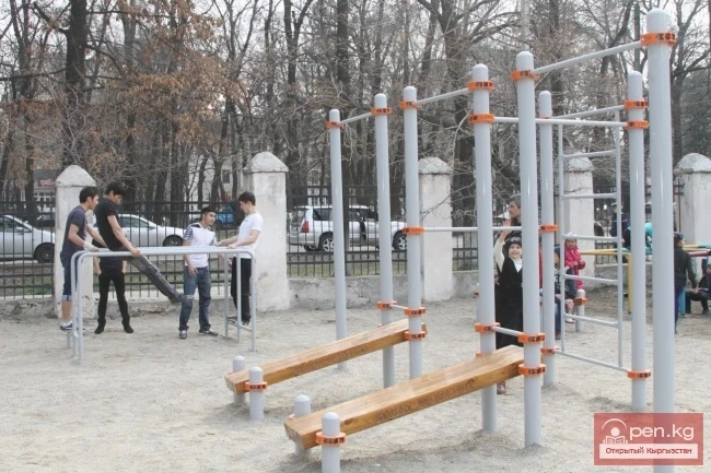 Sports ground for Street Workout