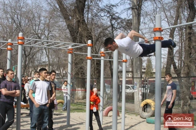 Sports ground for Street Workout
