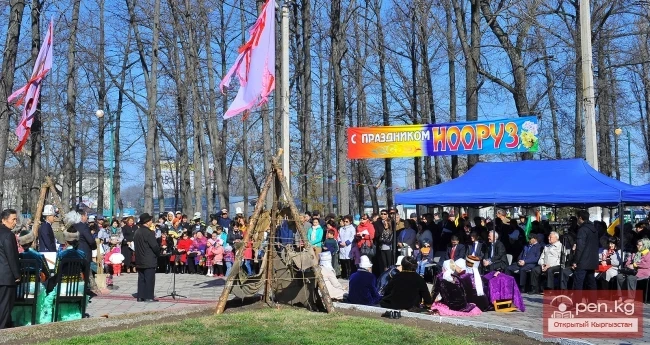 Премьер-министр Дж.Оторбаев Нооруз майрамына катышып, Чүй облусунун тургундарын куттуктады