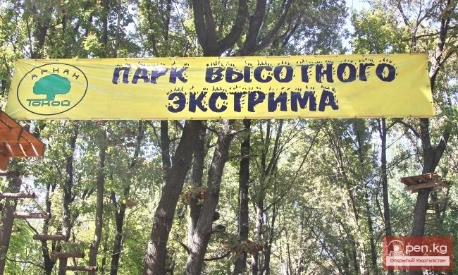 Аркан Токой — парк высотного экстрима
