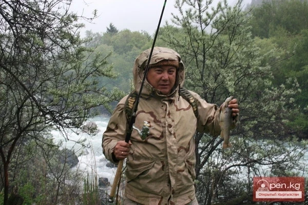 Рыбалка на реке Чон-Кемин