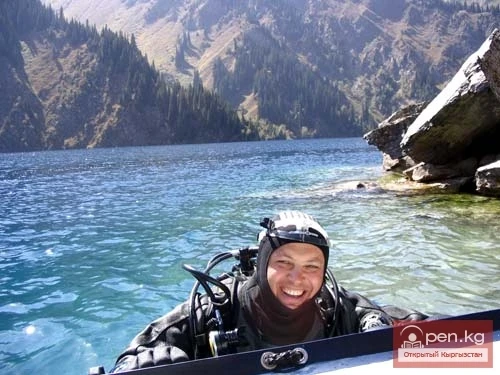 Сары-Челекке дайвинг