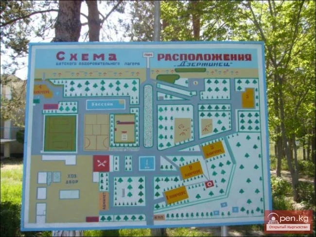 Балдар үчүн ден соолук лагери «Дзержинец»