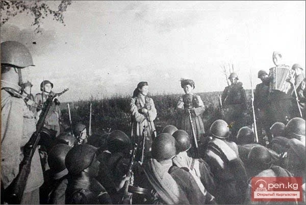 Кыргызстан Улуу Ата Мекендик согуш жылдарында