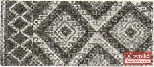 Patterned mat 