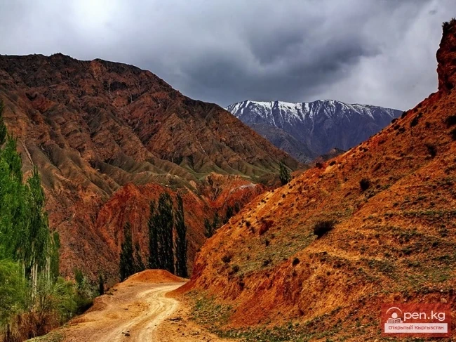 Red Rocks of Kyzyl Korgon