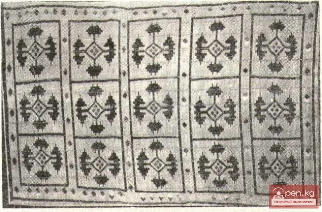 Patterned mat 