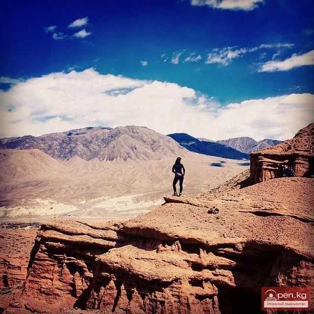 Issyk-Kul in photos from Instagram users