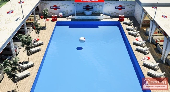 Бассейн бара «Martini Terrazza»