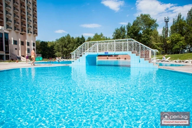 «Ак-Кеме» отелинин ачык бассейни (Пинара)