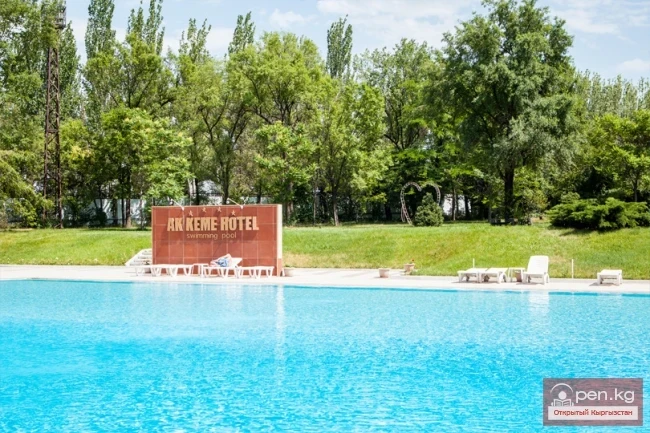 «Ак-Кеме» отелинин ачык бассейни (Пинара)