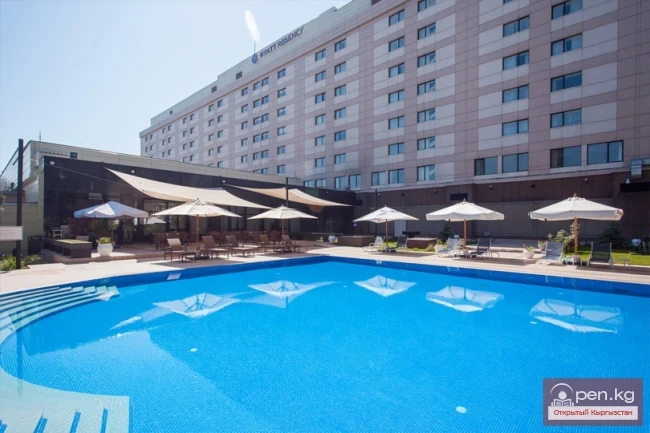 Бассейн отеля «Хаят» (Hyatt)